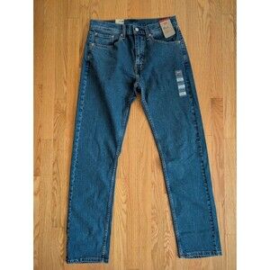 Levis 505 Regular Fit Jeans Mens 32x34 Medium Wash Blue Straight Leg Cotton NWT